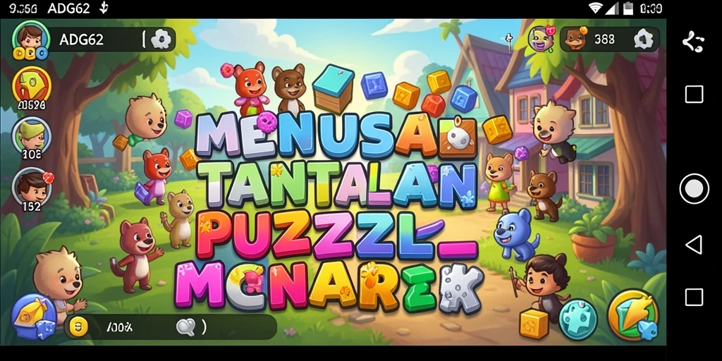 Tampilan gameplay <strong>ADG62</strong> yang menantang dan penuh warna.