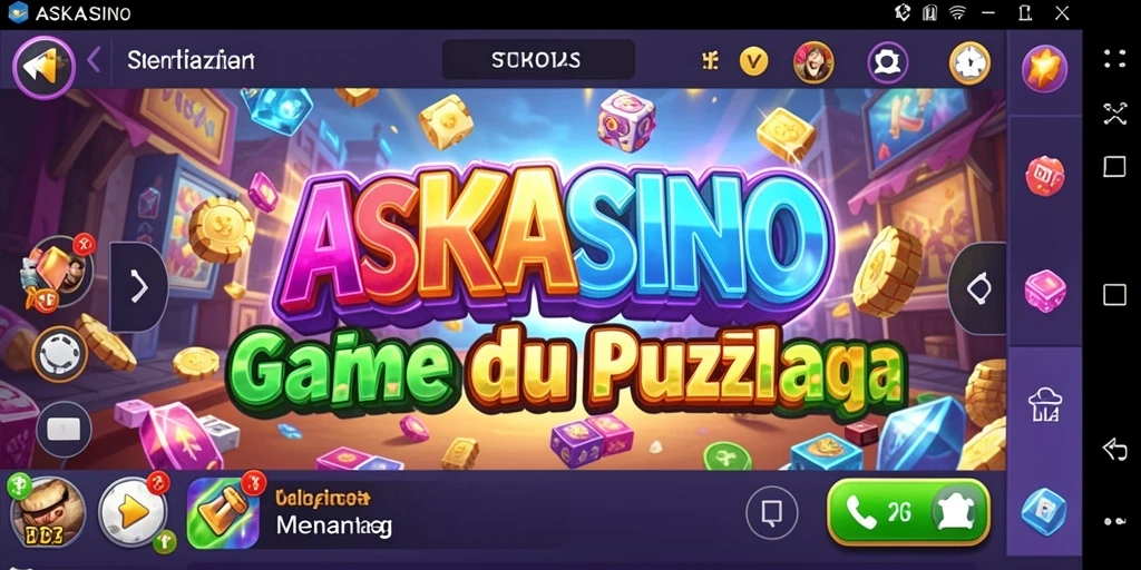 Gameplay seru dari ASKASINO yang menghadirkan tantangan puzzle menarik.