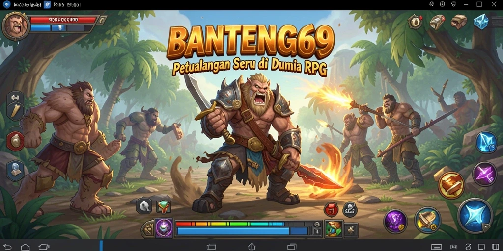 Tangkap momen mendebarkan saat bertarung di dunia RPG.