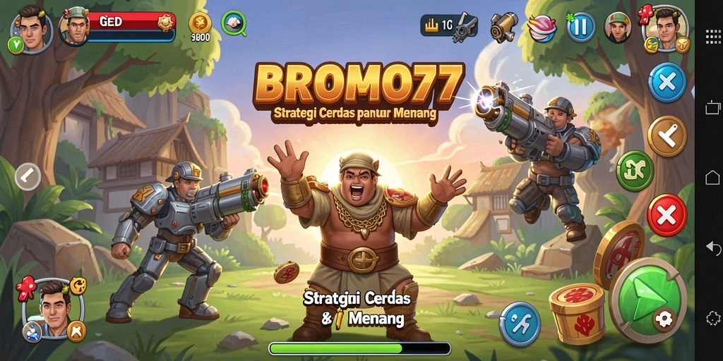 Tangkapan layar BROMO77 menampilkan aksi strategi yang mendebarkan.