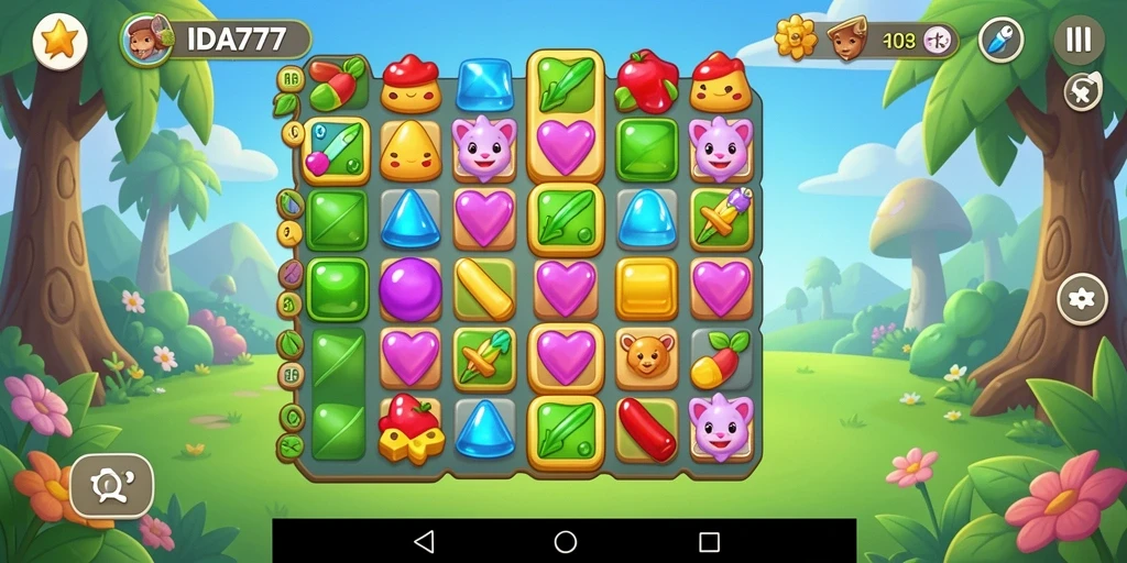 Gameplay seru mencocokkan warna di IDA777.