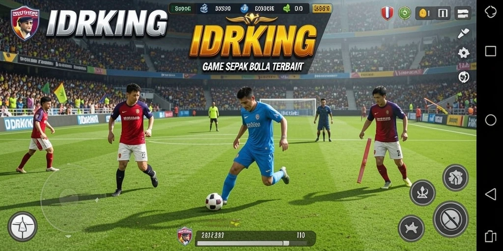 Menampilkan gameplay seru dalam IDRKING dengan grafis memukau.