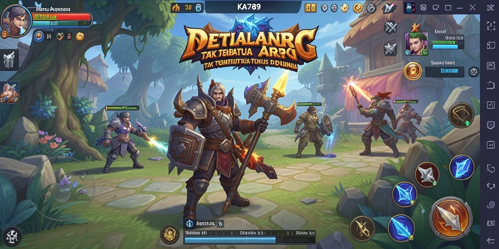 Tampilan gameplay menakjubkan dari KA789 dengan aksi pertempuran yang seru.