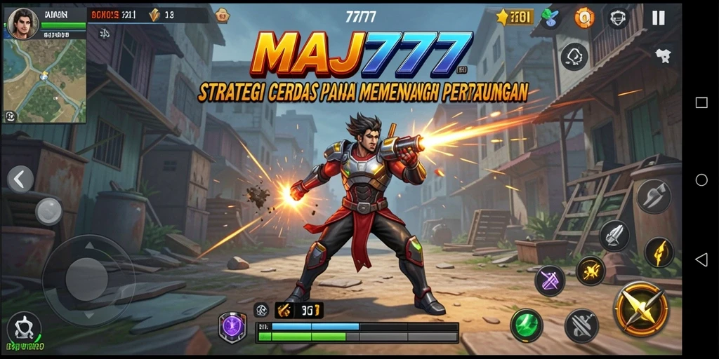 Tampilan gameplay MAJ777 yang mendebarkan dan penuh strategi.