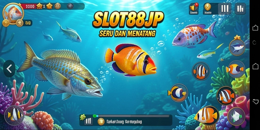 Tampilan gameplay SLOT88JP yang seru dan penuh warna.